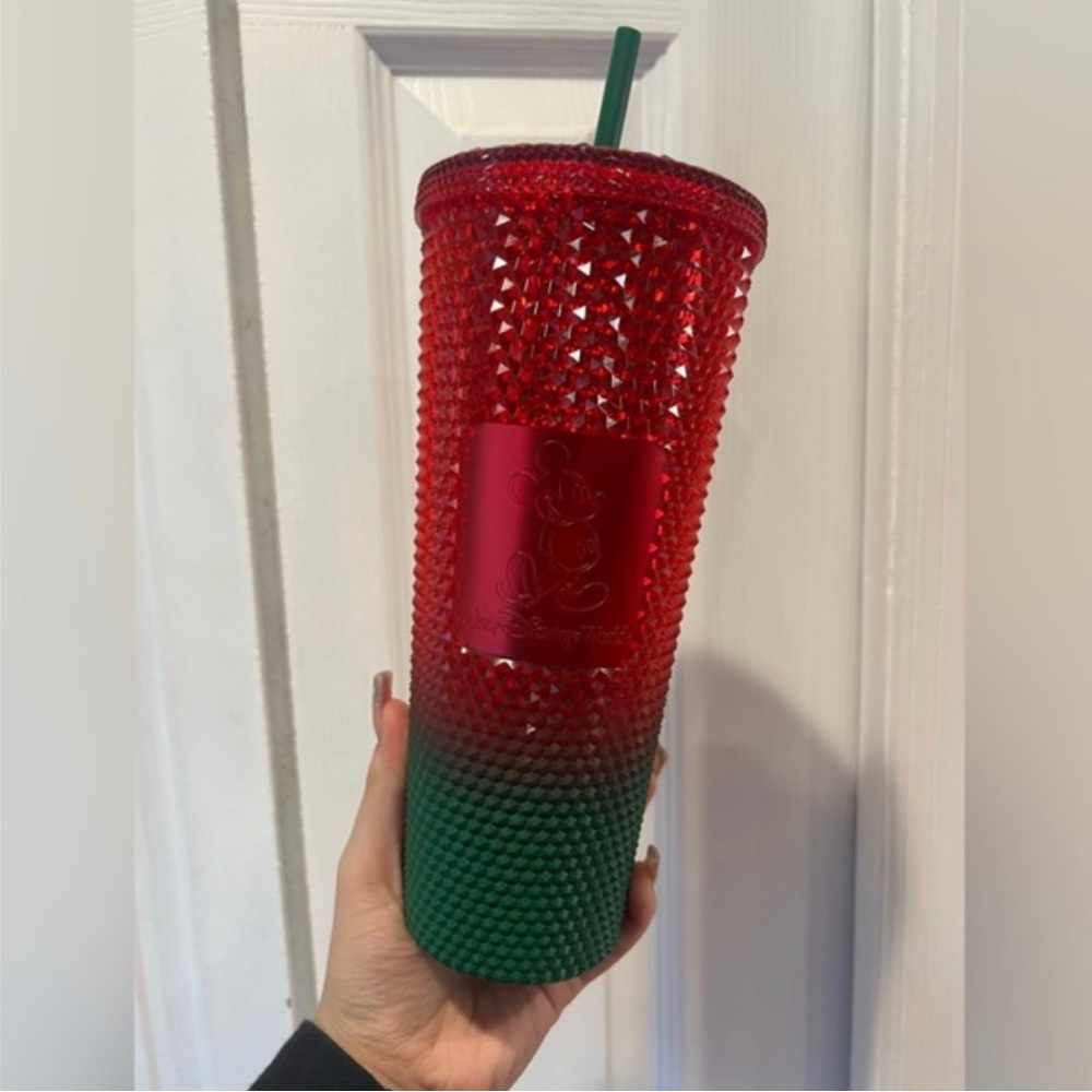 NWT Walt Disney World Mickey Mouse Holiday Starbucks Tumbler